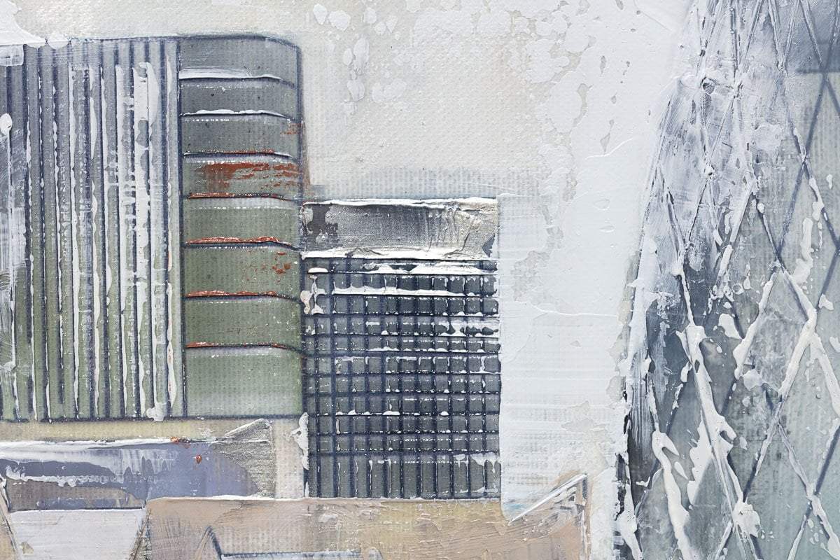 A View of Tower Bridge - Original - SOLD by artist Veronika Benoni - Wyecliffe Galleries