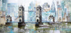 A View of Tower Bridge - Original - SOLD by artist Veronika Benoni - Wyecliffe Galleries