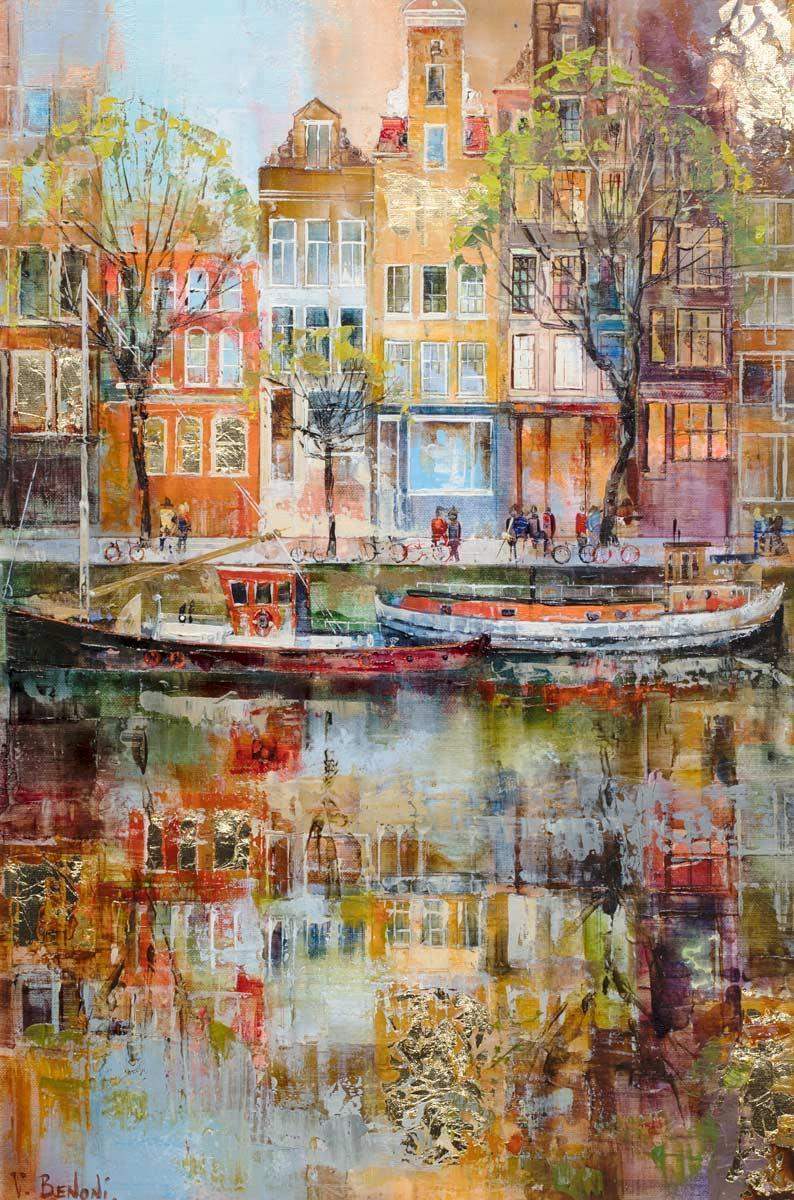 A Weekend Away - Original - SOLD by artist Veronika Benoni - Wyecliffe Galleries