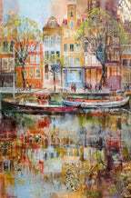 A Weekend Away - Original - SOLD by artist Veronika Benoni - Wyecliffe Galleries