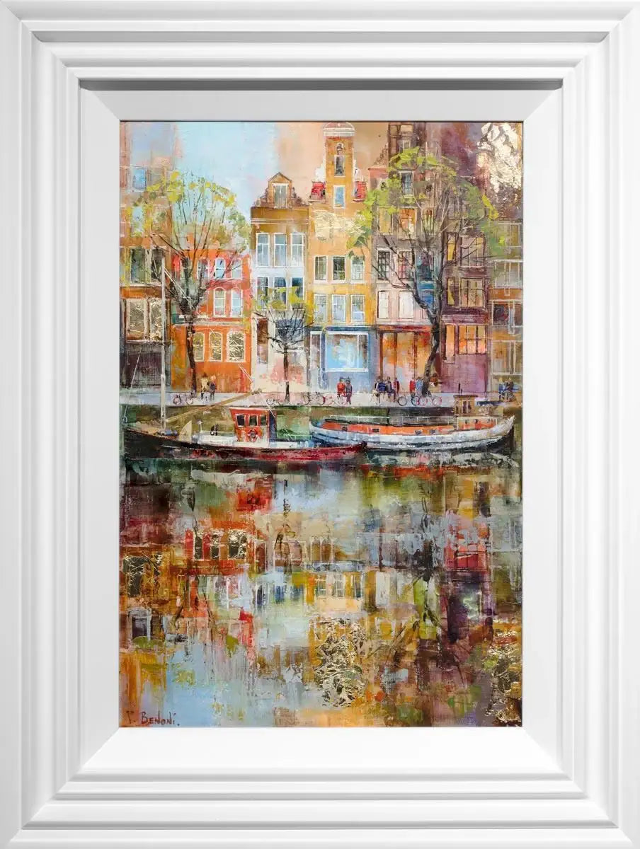 A Weekend Away - Original - SOLD by artist Veronika Benoni - Wyecliffe Galleries