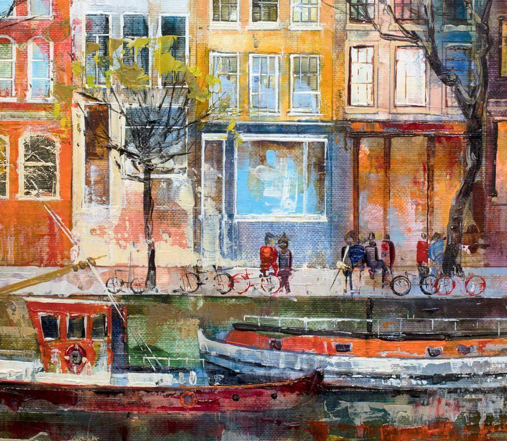 A Weekend Away - Original - SOLD by artist Veronika Benoni - Wyecliffe Galleries