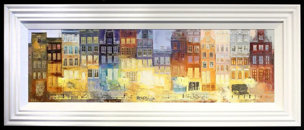 Amsterdam Evening - SOLD by artist Veronika Benoni - Wyecliffe Galleries