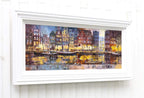 Amsterdam Evenings - Original - SOLD by artist Veronika Benoni - Wyecliffe Galleries