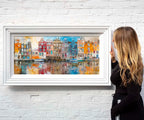 Amsterdam Gables - Original - SOLD by artist Veronika Benoni - Wyecliffe Galleries