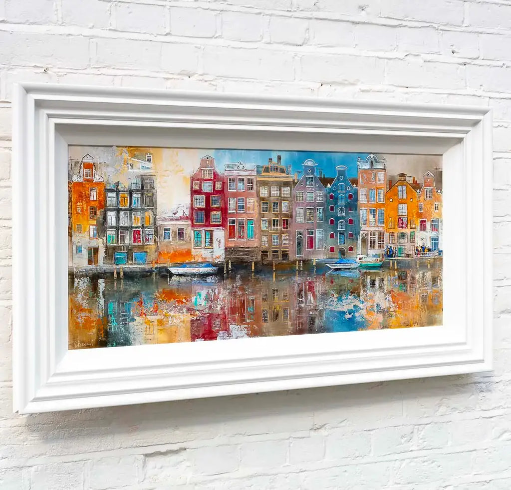 Amsterdam Gables - Original - SOLD by artist Veronika Benoni - Wyecliffe Galleries