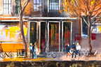 Amsterdam Glow - Original - SOLD by artist Veronika Benoni - Wyecliffe Galleries