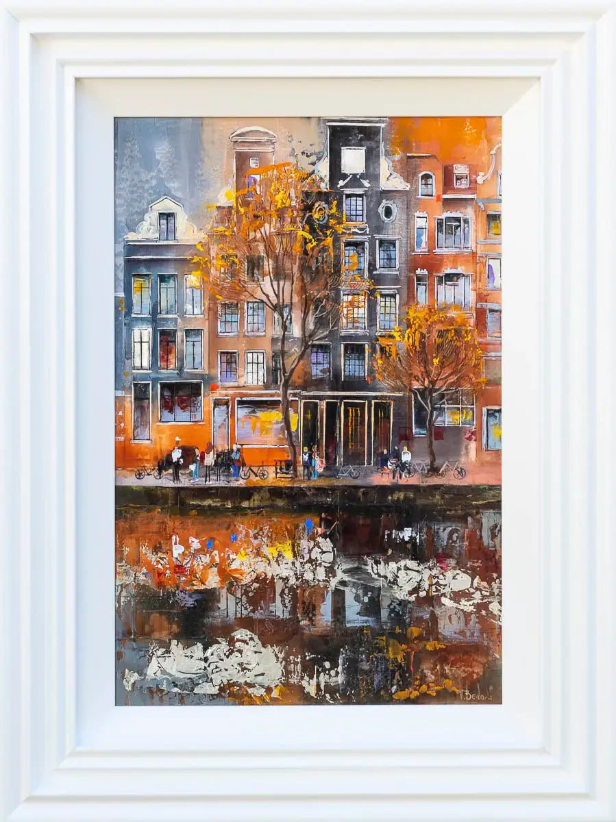 Amsterdam Glow - Original - SOLD by artist Veronika Benoni - Wyecliffe Galleries