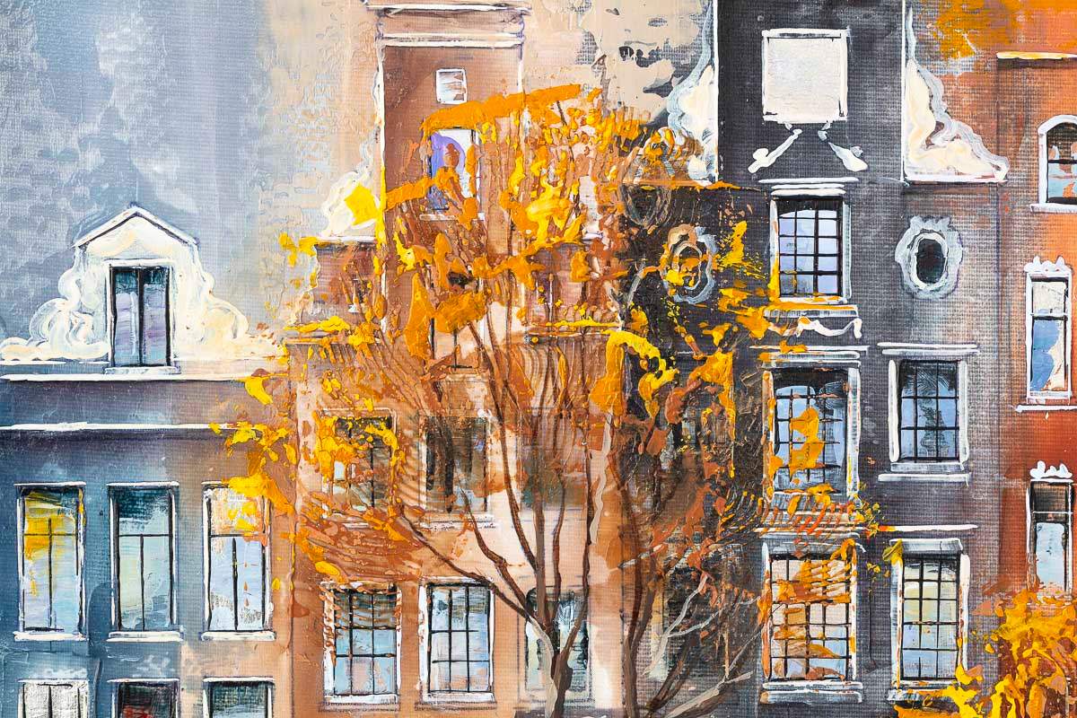 Amsterdam Glow - Original - SOLD by artist Veronika Benoni - Wyecliffe Galleries