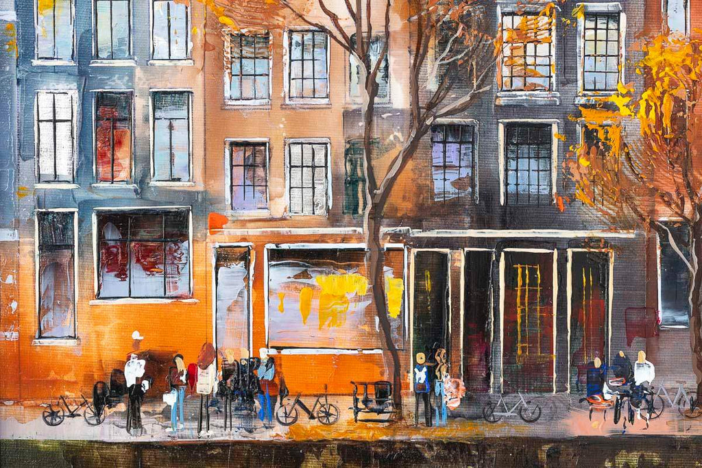 Amsterdam Glow - Original - SOLD by artist Veronika Benoni - Wyecliffe Galleries