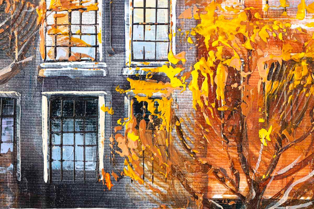 Amsterdam Glow - Original - SOLD by artist Veronika Benoni - Wyecliffe Galleries