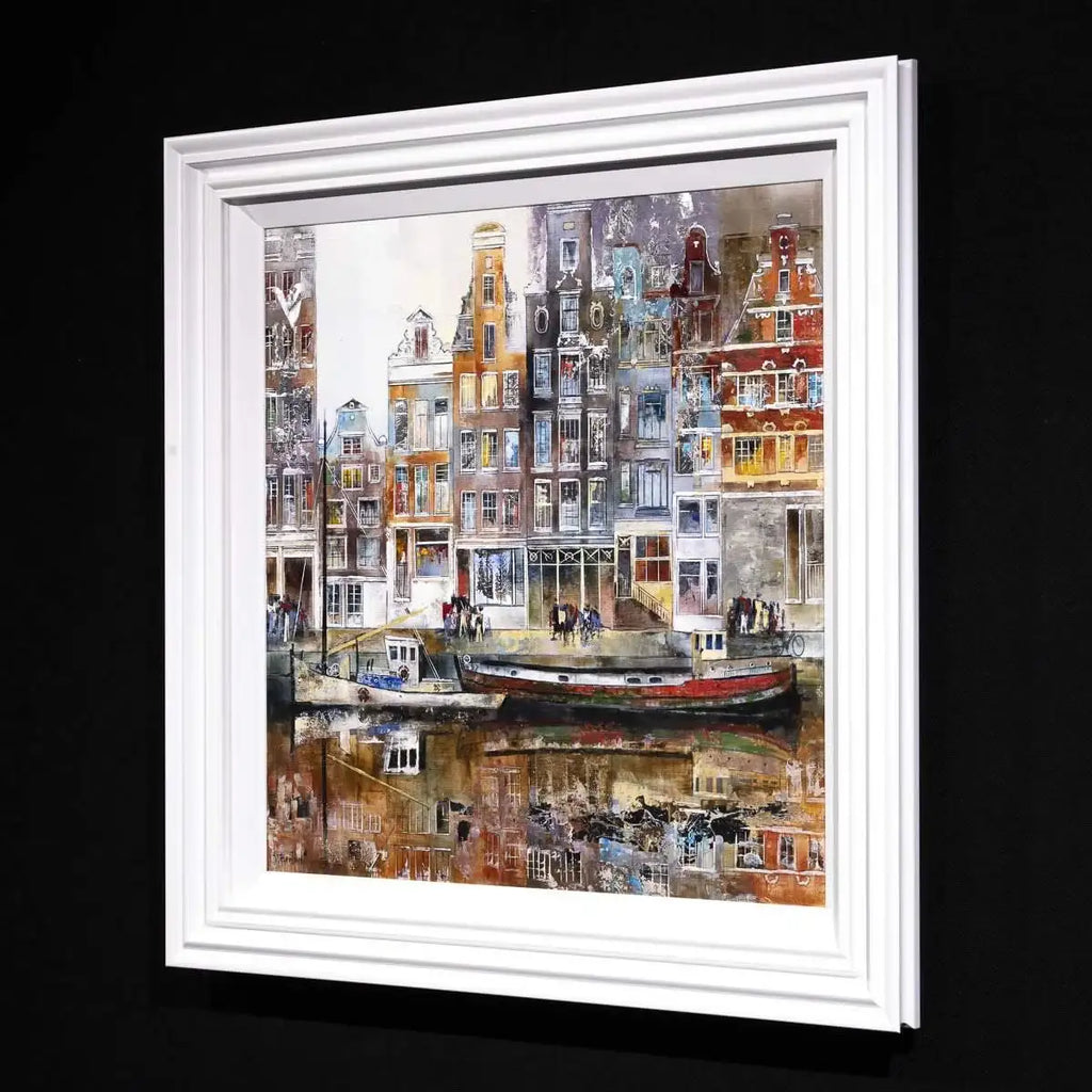 Amsterdam - Original - SOLD by artist Veronika Benoni - Wyecliffe Galleries