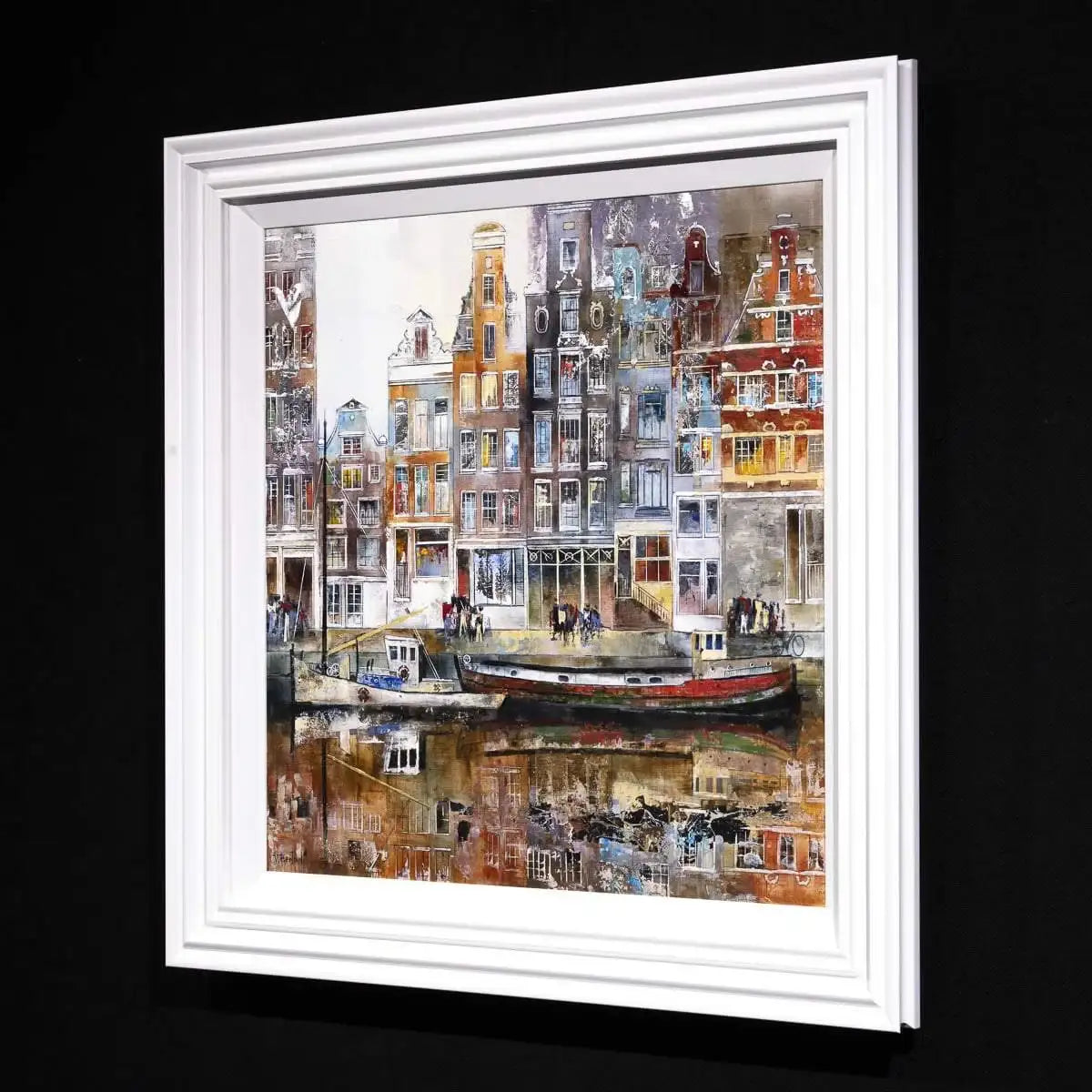 Amsterdam - Original - SOLD by artist Veronika Benoni - Wyecliffe Galleries