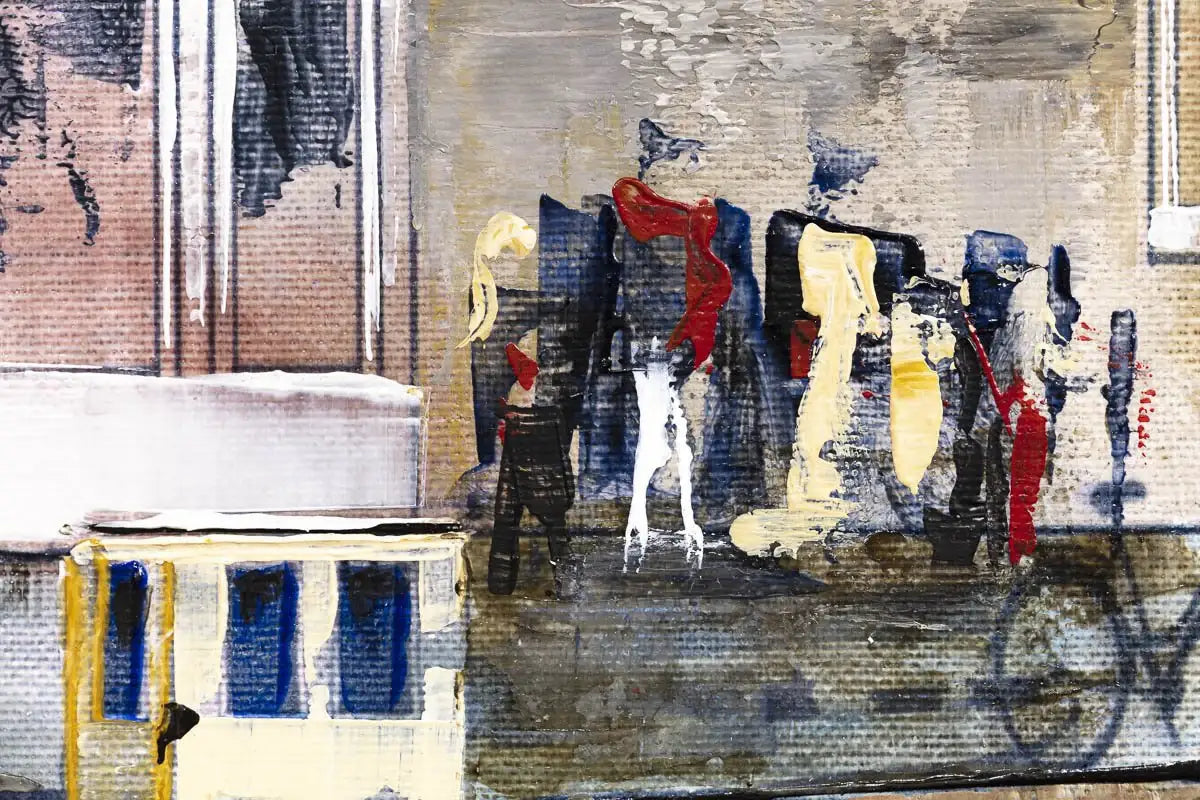 Amsterdam - Original - SOLD by artist Veronika Benoni - Wyecliffe Galleries
