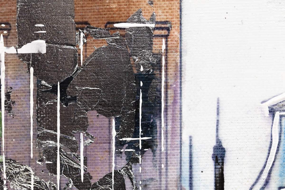 Amsterdam - Original - SOLD by artist Veronika Benoni - Wyecliffe Galleries