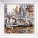 Amsterdam - Original - SOLD by artist Veronika Benoni - Wyecliffe Galleries