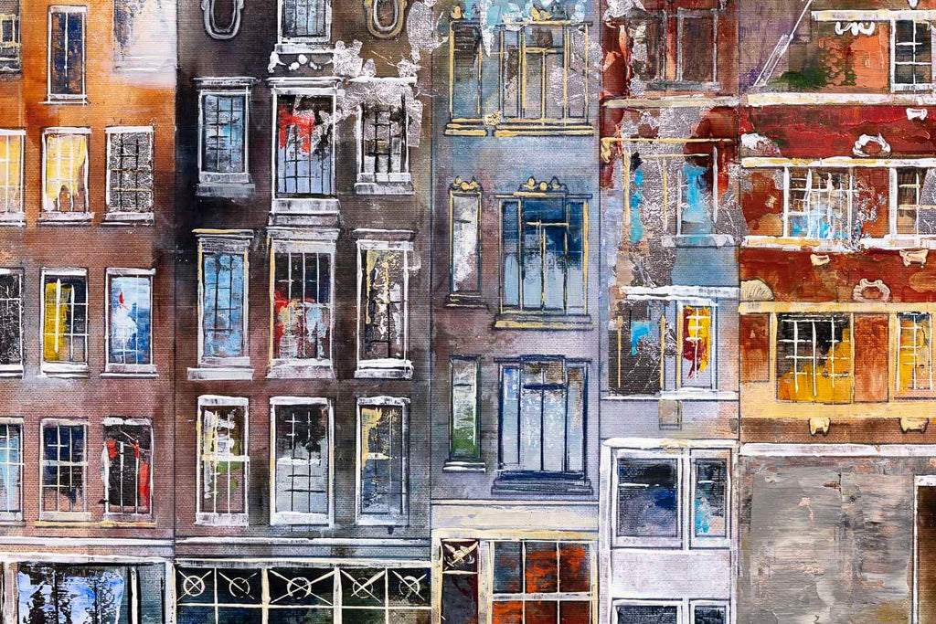 Amsterdam - Original - SOLD by artist Veronika Benoni - Wyecliffe Galleries