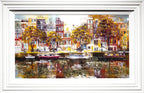 Amsterdam Reflections - Original - SOLD by artist Veronika Benoni - Wyecliffe Galleries