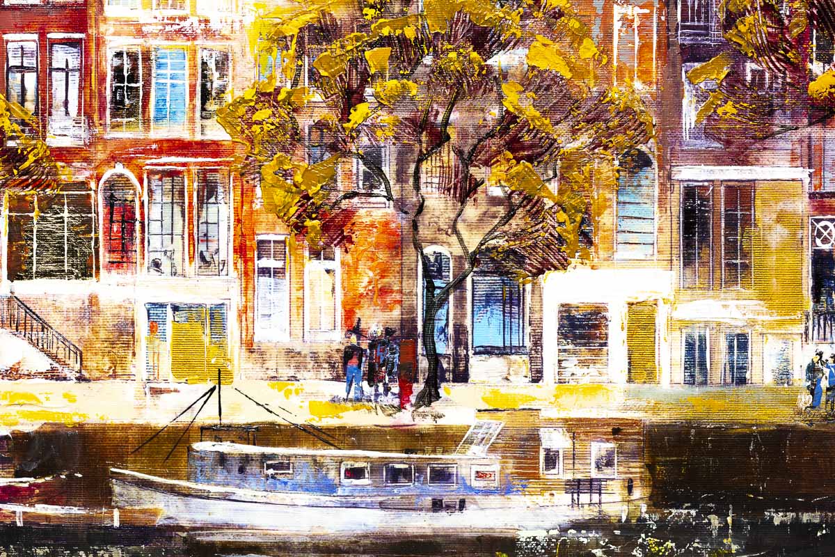 Amsterdam Reflections - Original - SOLD