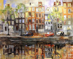 Amsterdam - SOLD by artist Veronika Benoni - Wyecliffe Galleries