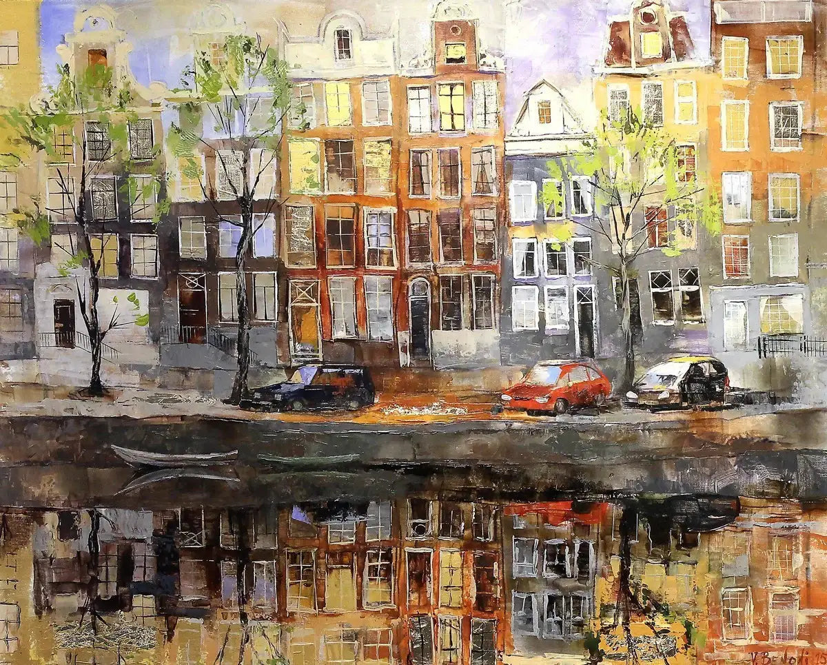 Amsterdam - SOLD by artist Veronika Benoni - Wyecliffe Galleries