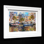 Amsterdam Stroll - Original - SOLD by artist Veronika Benoni - Wyecliffe Galleries