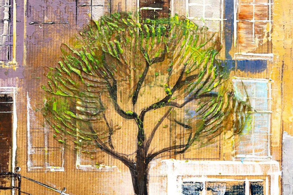 Amsterdam Stroll - Original - SOLD by artist Veronika Benoni - Wyecliffe Galleries