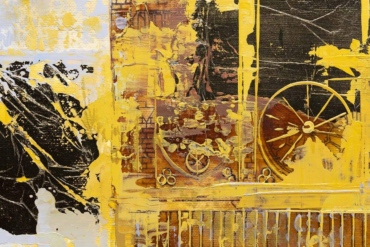 Autumn Hues - Original - SOLD by artist Veronika Benoni - Wyecliffe Galleries