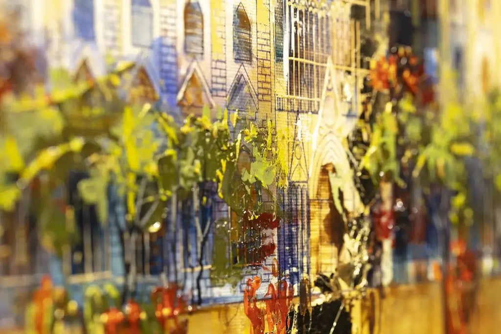 Autumn Hues - Original - SOLD by artist Veronika Benoni - Wyecliffe Galleries