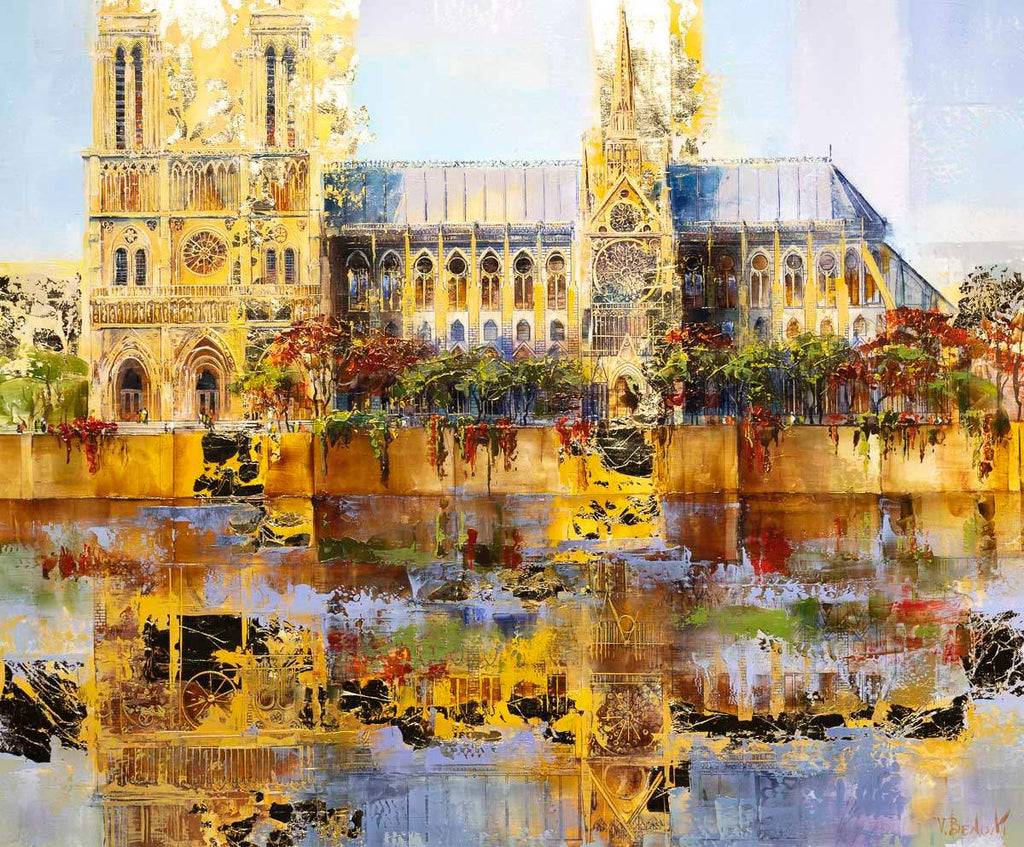 Autumn Hues - Original - SOLD by artist Veronika Benoni - Wyecliffe Galleries