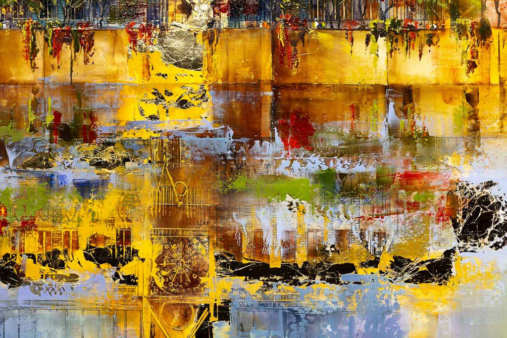 Autumn Hues - Original - SOLD by artist Veronika Benoni - Wyecliffe Galleries