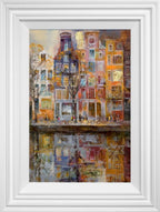 Bicycles - Original - SOLD by artist Veronika Benoni - Wyecliffe Galleries