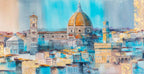 Blue Skies In Florence - Original by artist Veronika Benoni - Wyecliffe Galleries