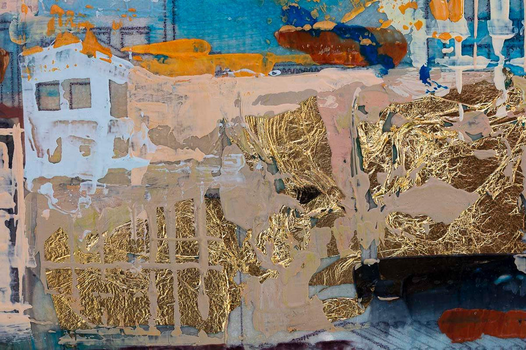 Blue Skies In Florence - Original by artist Veronika Benoni - Wyecliffe Galleries