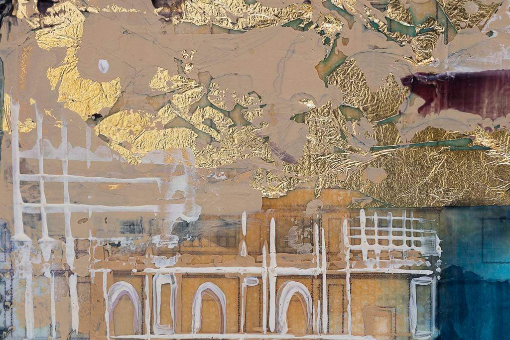 Blue Skies In Florence - Original by artist Veronika Benoni - Wyecliffe Galleries