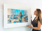 Blue Skies In Florence - Original by artist Veronika Benoni - Wyecliffe Galleries