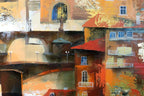 Bridges II - SOLD by artist Veronika Benoni - Wyecliffe Galleries