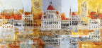 Budapest Parliament - Original - SOLD by artist Veronika Benoni - Wyecliffe Galleries