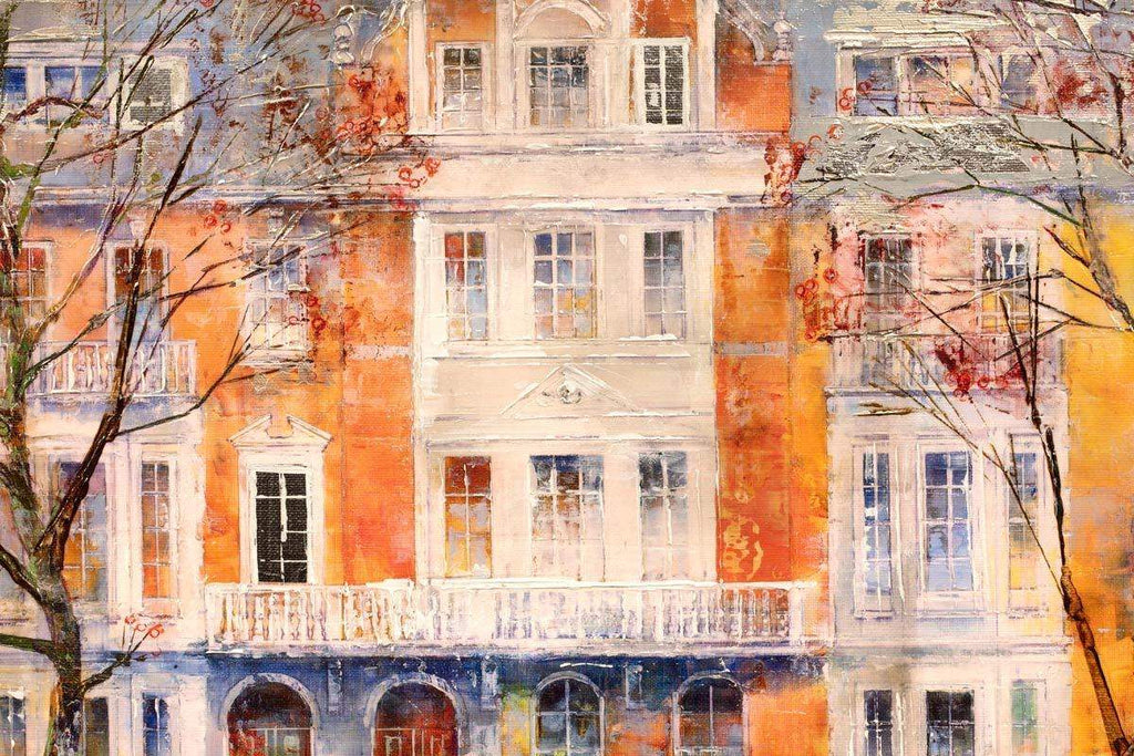 Busy in Battersea - Original - SOLD by artist Veronika Benoni - Wyecliffe Galleries