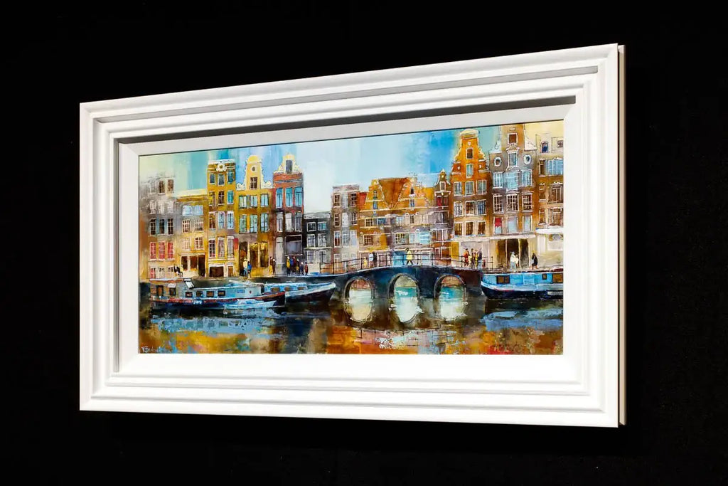 By the River - Original - SOLD by artist Veronika Benoni - Wyecliffe Galleries