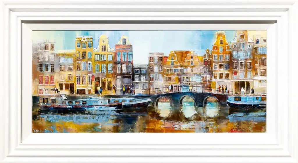 By the River - Original - SOLD by artist Veronika Benoni - Wyecliffe Galleries