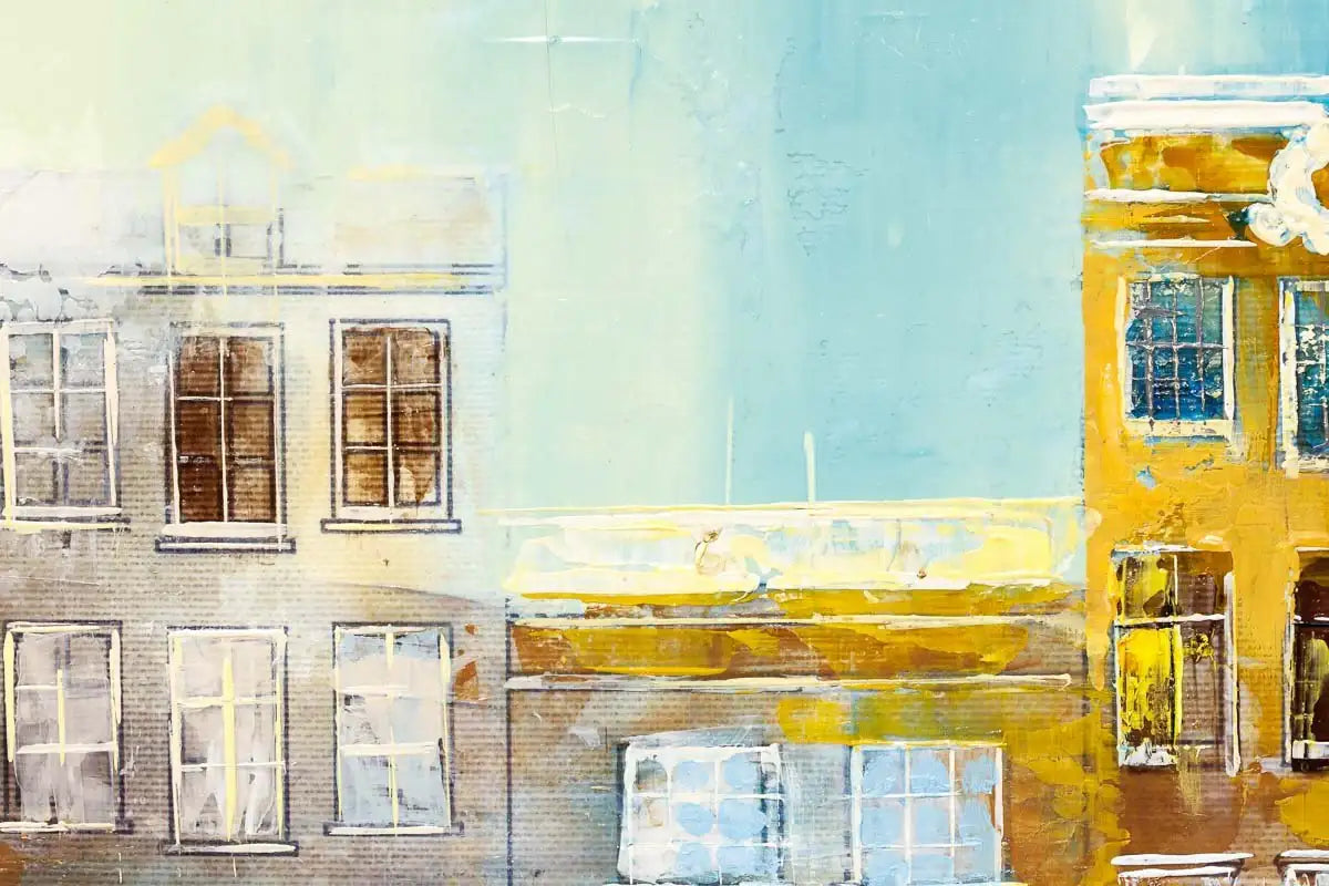 By the River - Original - SOLD by artist Veronika Benoni - Wyecliffe Galleries