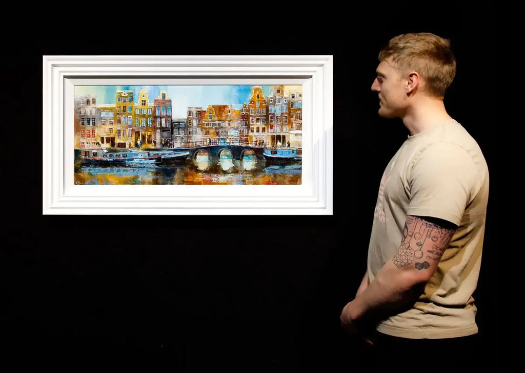 By the River - Original - SOLD by artist Veronika Benoni - Wyecliffe Galleries