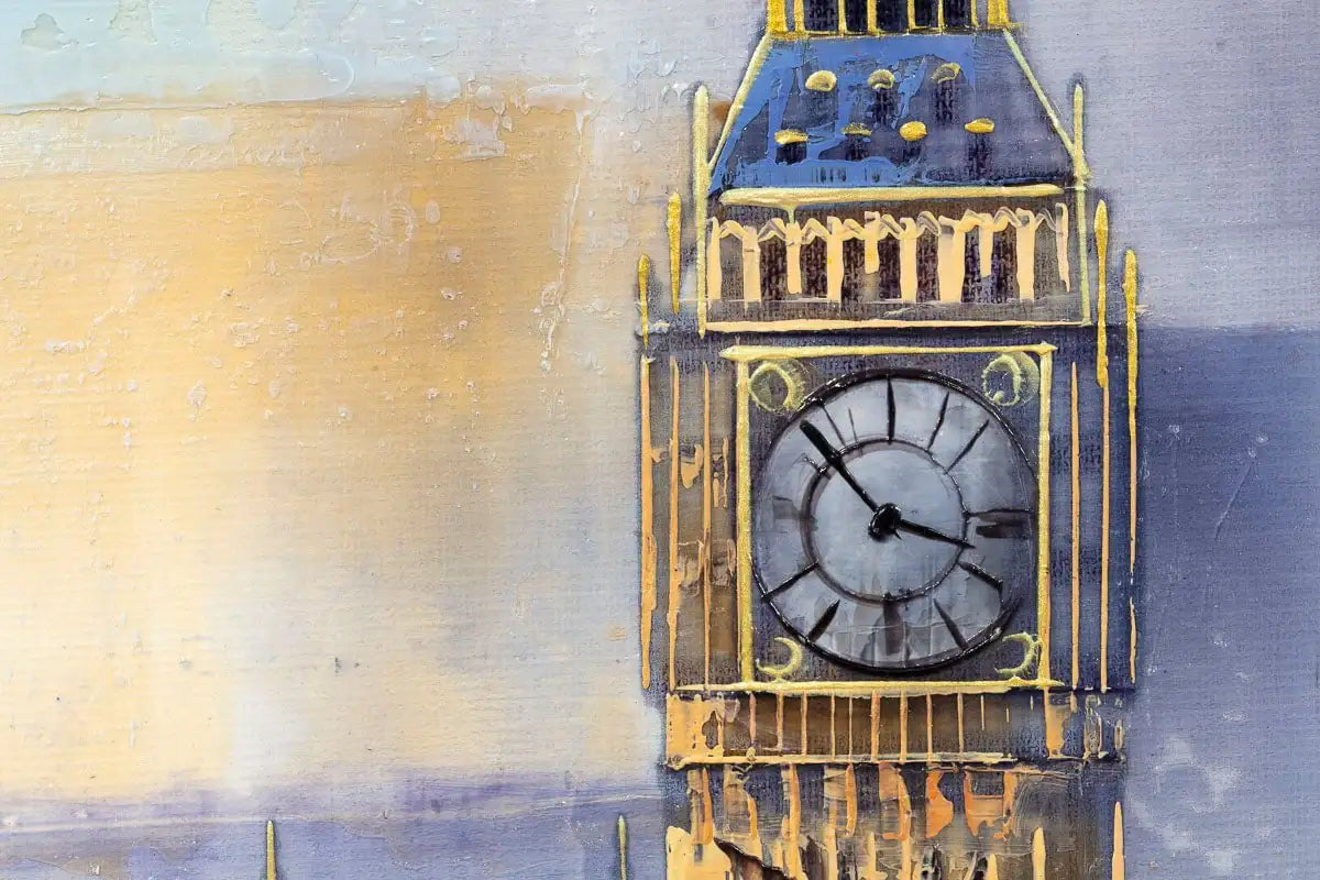 Calm in the City - Original - SOLD by artist Veronika Benoni - Wyecliffe Galleries
