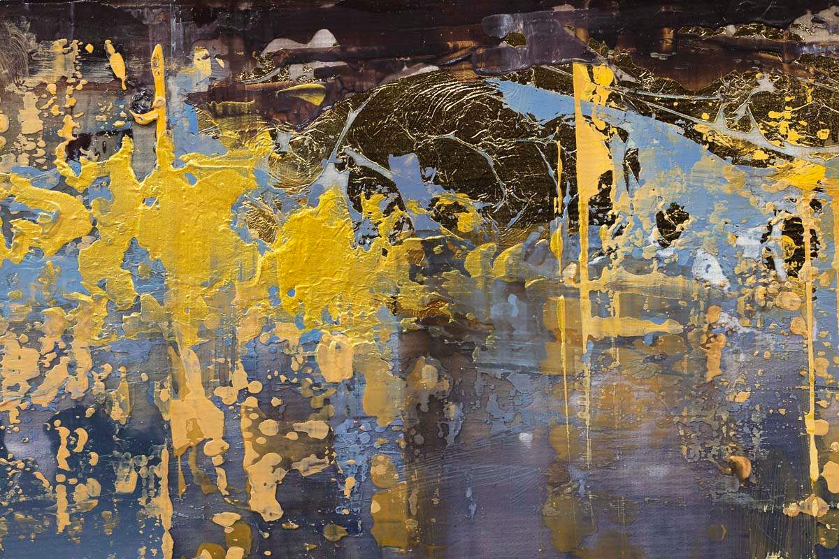 Calm in the City - Original - SOLD by artist Veronika Benoni - Wyecliffe Galleries