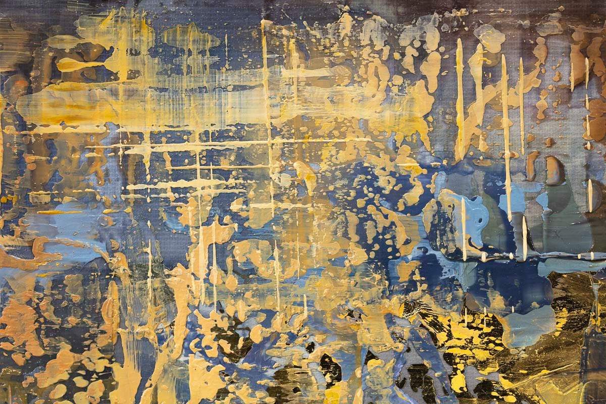 Calm in the City - Original - SOLD by artist Veronika Benoni - Wyecliffe Galleries