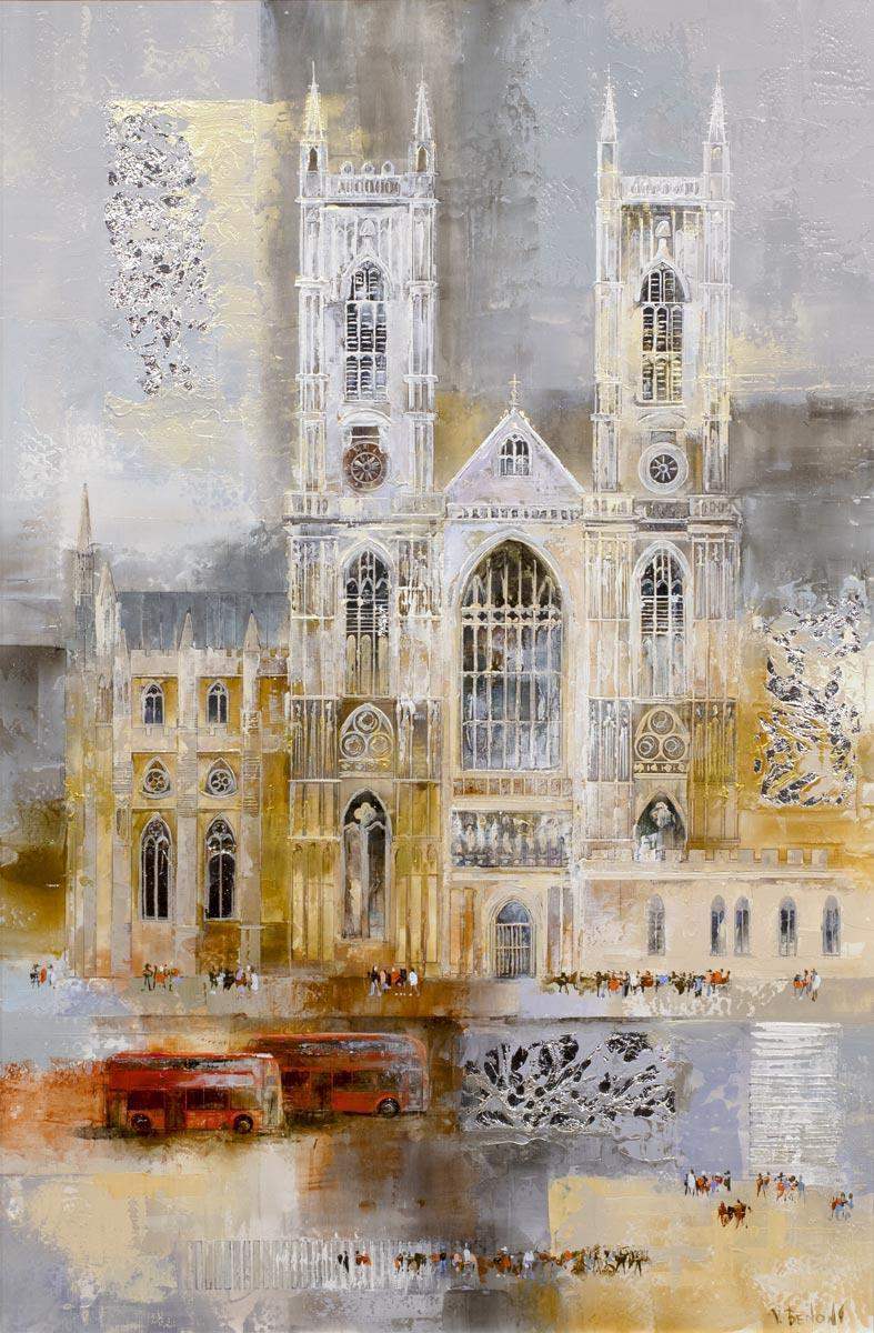 Cathedral Calling - Original - SOLD by artist Veronika Benoni - Wyecliffe Galleries