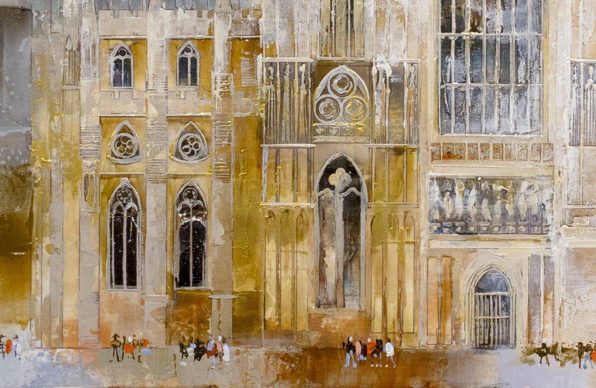 Cathedral Calling - Original - SOLD by artist Veronika Benoni - Wyecliffe Galleries