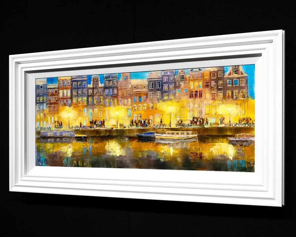 City Glow - Original - SOLD by artist Veronika Benoni - Wyecliffe Galleries