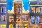 City Glow - Original - SOLD by artist Veronika Benoni - Wyecliffe Galleries
